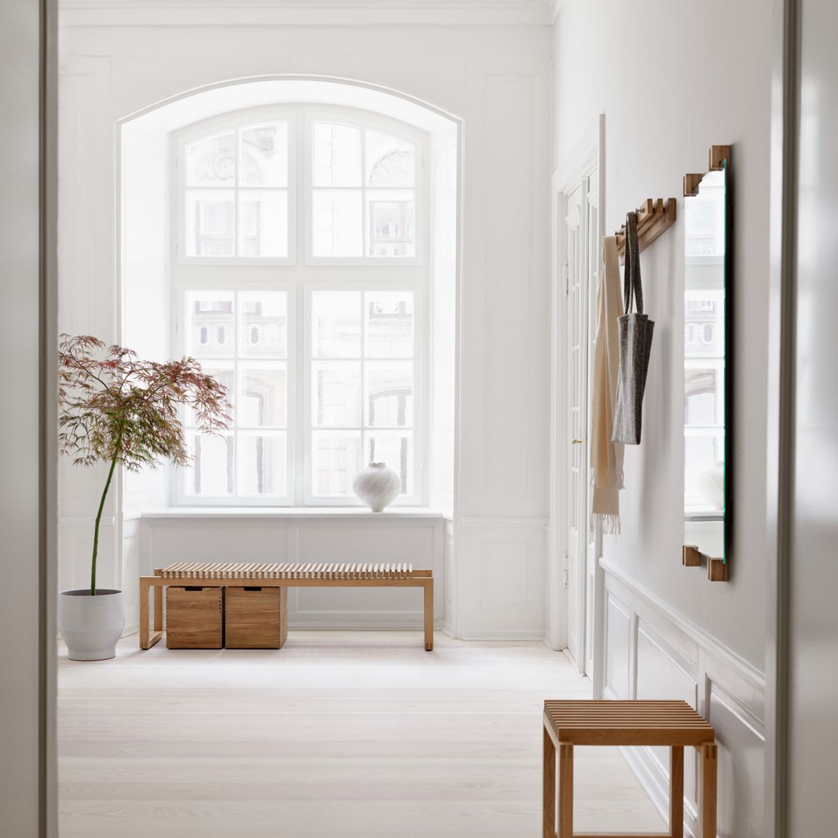 Fritz Hansen Cutter Benk, Teak