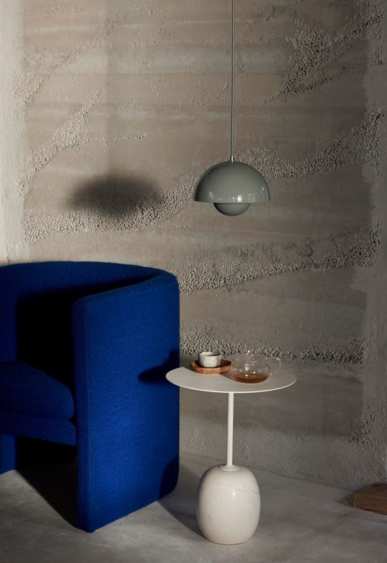 &Tradition Flowerpot VP1 Pendel, Stone Blue
