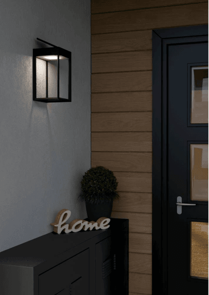 Hovedbilde MS - Suzzara solcelledrevet vegglampe med sensor SV/HV