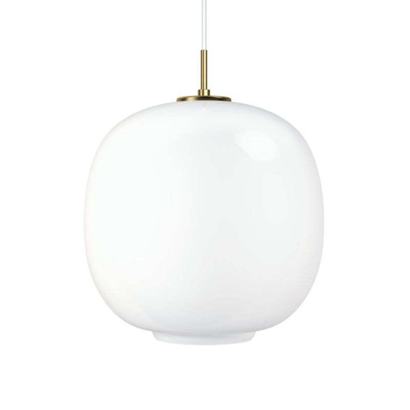 Louis Poulsen VL45 Radiohus Pendel Ø370, Hvit Opal