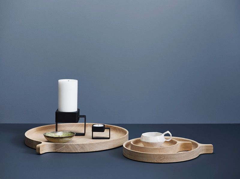 Woud Racket Tray, Eik - Utstilling