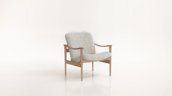Hovedbilde LK Hjelle Modell 711 Lenestol, Eik