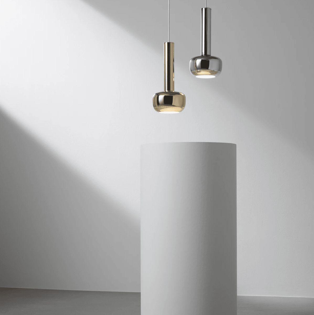 Louis Poulsen VL 56 Pendel, Krom