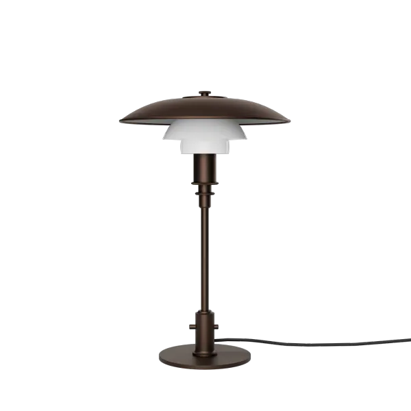 Hovedbilde Louis Poulsen PH 3/2 Aged Brass Opal Bordlampe levering ultimo september 2025