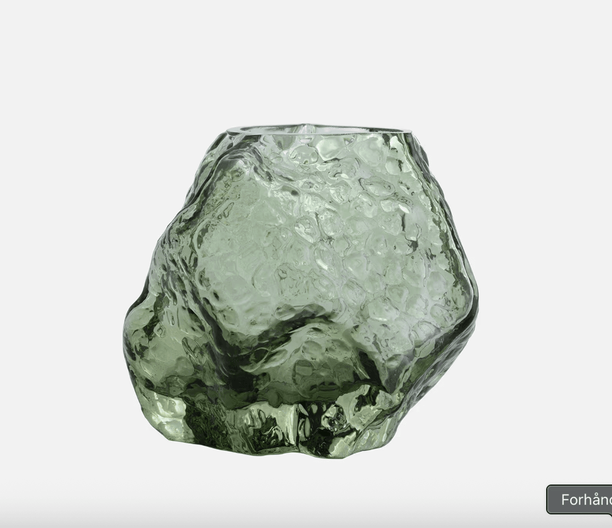 Globen Lighting Tea Lightholder Valerie 12cm, Grønn