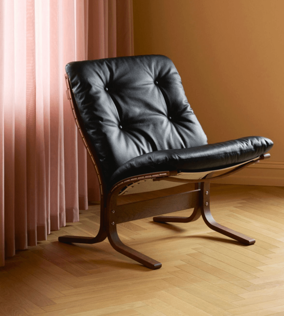 Siesta Classic Elmotique Lav Rygg, Svart