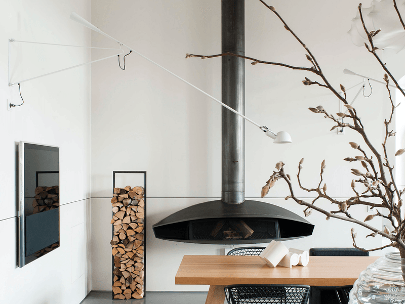 Flos 265 Vegglampe, Hvit
