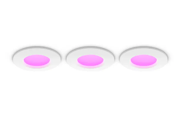 Hovedbilde Philips Hue - White and Color Ambiance Slim – 90 mm, 3-pak