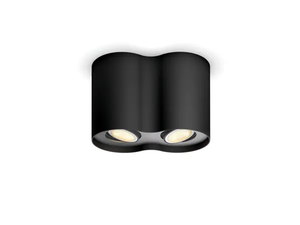 Hovedbilde Philips Hue Pillar Takspot Dobbel, Hvit