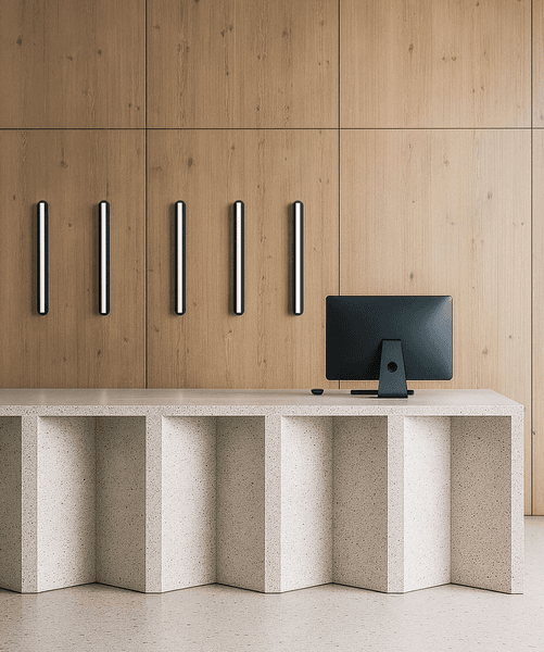 Hovedbilde Belid - Royale Plain Wall lamp /svart struktur