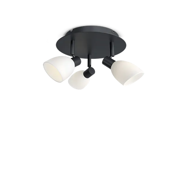 Hovedbilde Herstal Cut 3 lys Taklampe, Sort