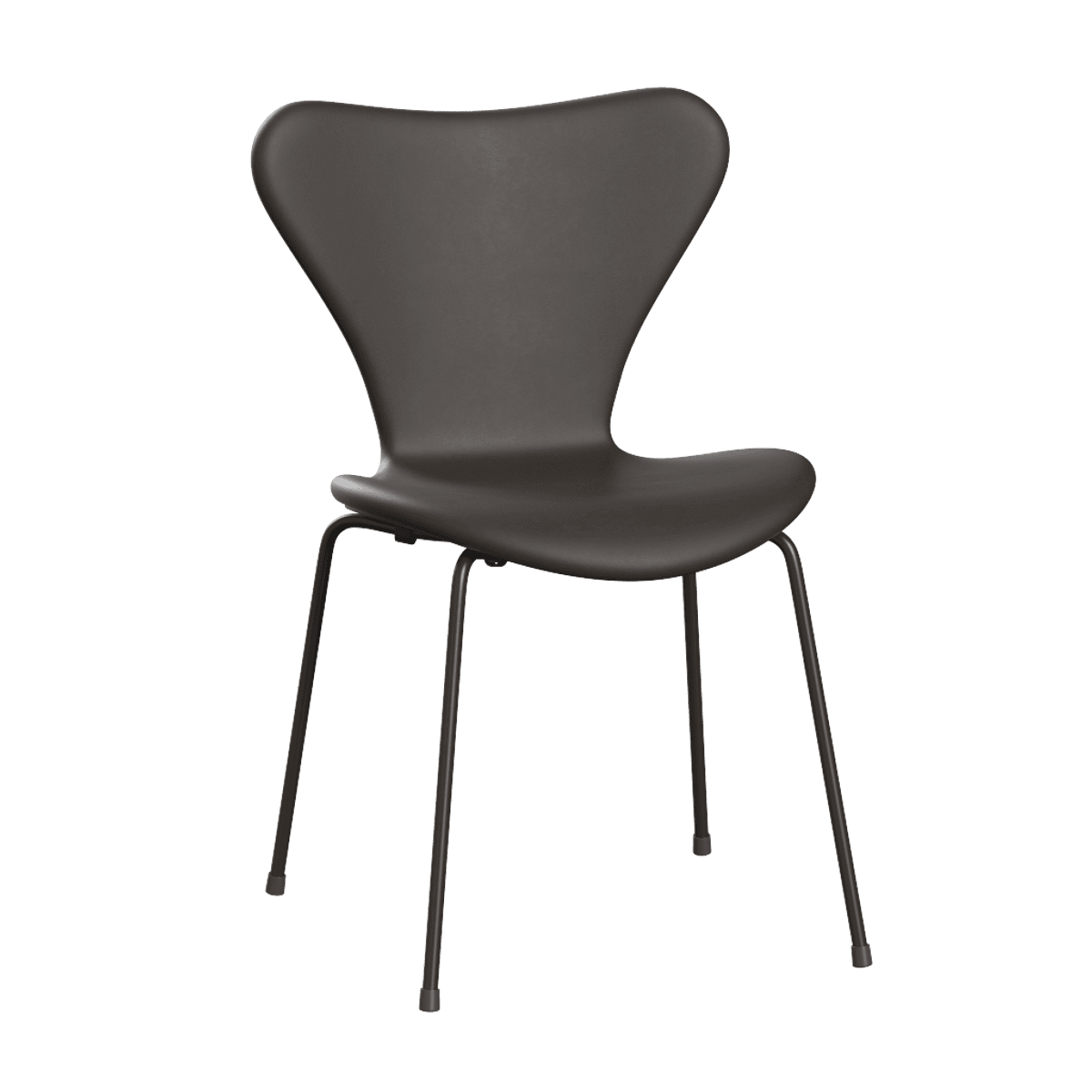Fritz Hansen Series 7™ 3107, Fullpolstret Essential Lær, Dark Brown