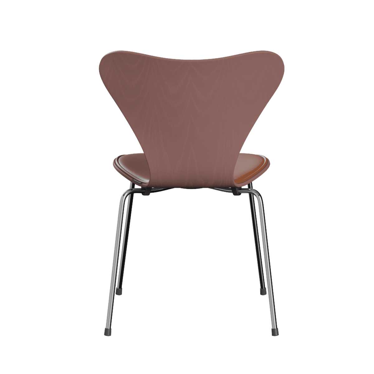 Fritz Hansen Series 7™ 3107, Forsidepolstret Essential Lær Valnøtt
