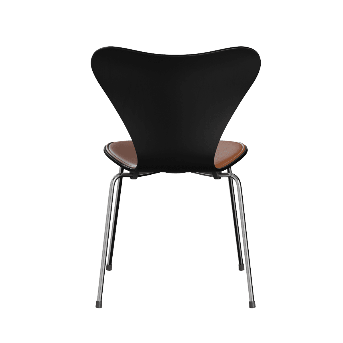 Fritz Hansen Series 7™ 3107, Forsidepolstret Essential Lær Valnøtt