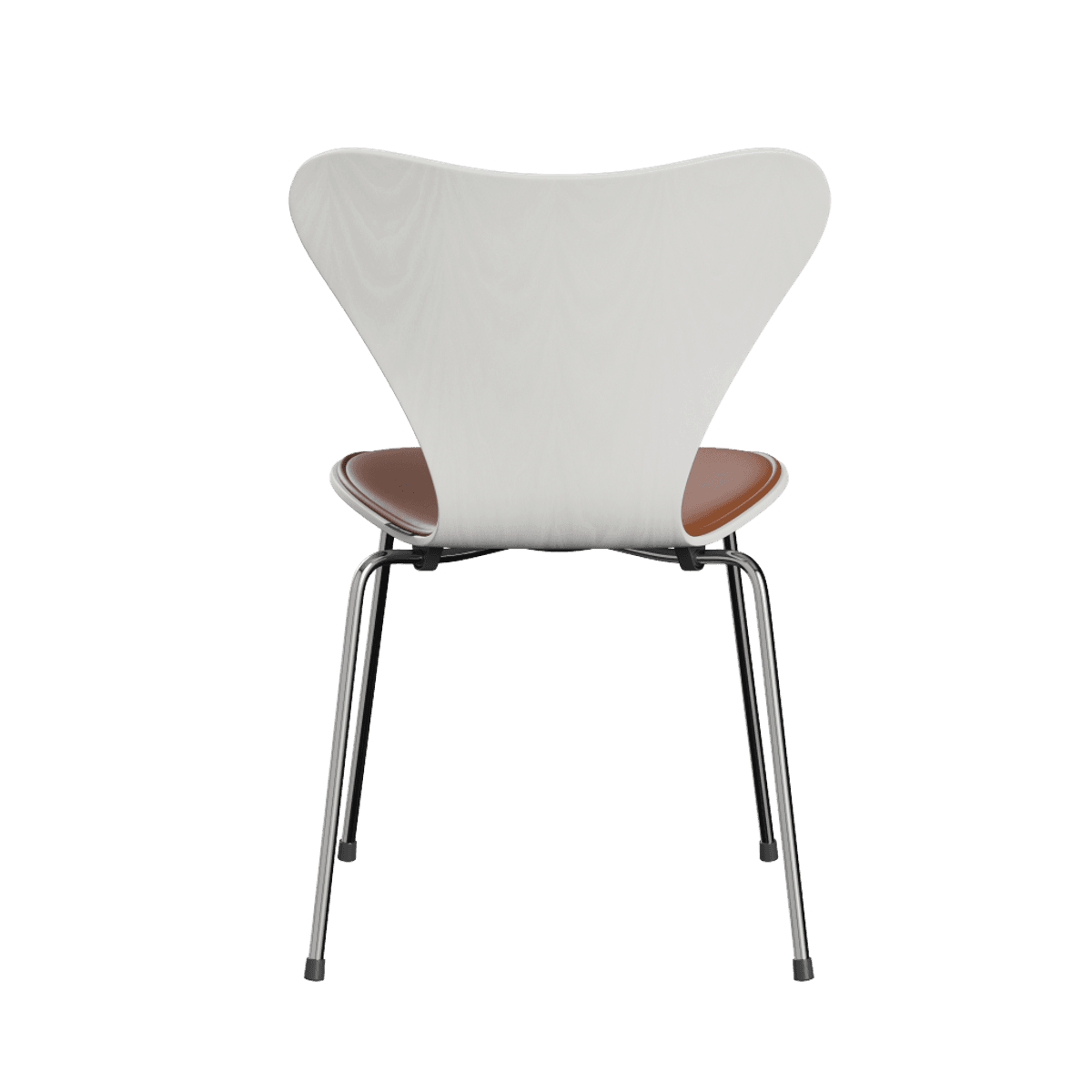 Fritz Hansen Series 7™ 3107, Forsidepolstret Essential Lær Valnøtt