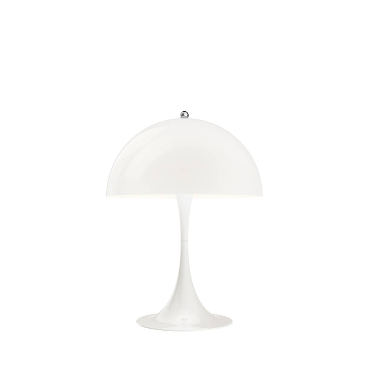 Louis Poulsen Panthella 320 Bordlampe, Hvit Opal utstilling