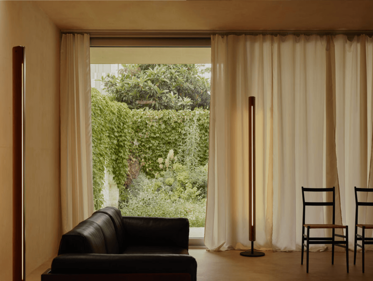 Flos - Seki-Han Floor (Lampe bestående av to deler)