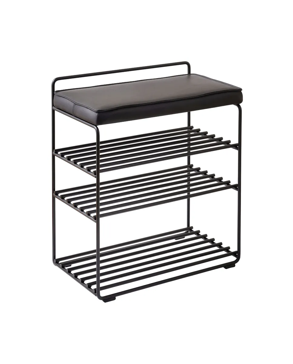 Maze Lower East Seat Skohylle/Benk, Sort
