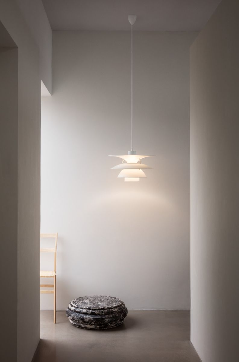 Louis Poulsen PH 5-4 1/2 Pendel, Hvit